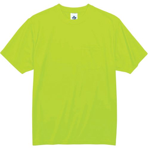 Chandail non certifi&eacute; GloWear 8089, Polyester, Petit, Jaune lime haute visibilit&eacute; Moffatt Supply & Specialties