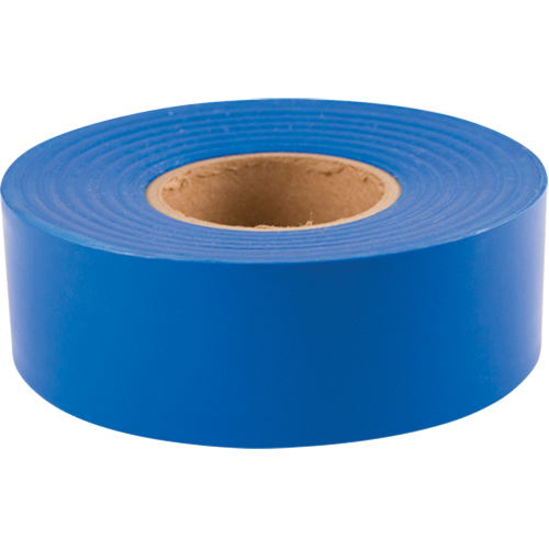 Ruban de signalisation Sub-Zero, 1,2" la x 150' lo, Bleu fluorescent Moffatt Supply & Specialties