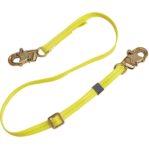 Web Adjustable Positioning Lanyard, 1 Legs, 6', CSA Class B, Polyester Moffatt Supply & Specialties