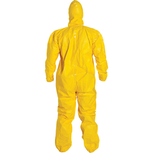 Combinaison &agrave; capuchon, Tychem 2000, 3T-Grand, Jaune Moffatt Supply & Specialties