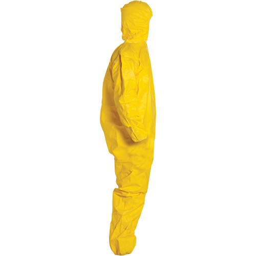 Combinaison &agrave; capuchon, Tychem 2000, 3T-Grand, Jaune Moffatt Supply & Specialties