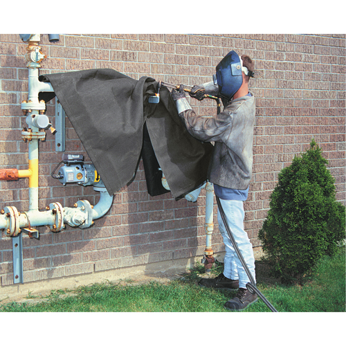 Welding Blankets, 5' W x 10' L, Rated Up To 3000 °F Moffatt Supply & Specialties