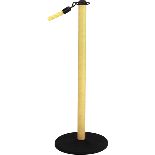 Portable Posts, 36" High, Yellow Moffatt Supply & Specialties