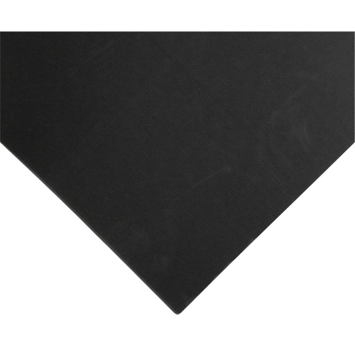 Tapis conducteur d'&eacute;lectricit&eacute; no 785, 3' la x 10' lo x 3/32" &eacute;p, PVC, Lisse, Noir Moffatt Supply & Specialties