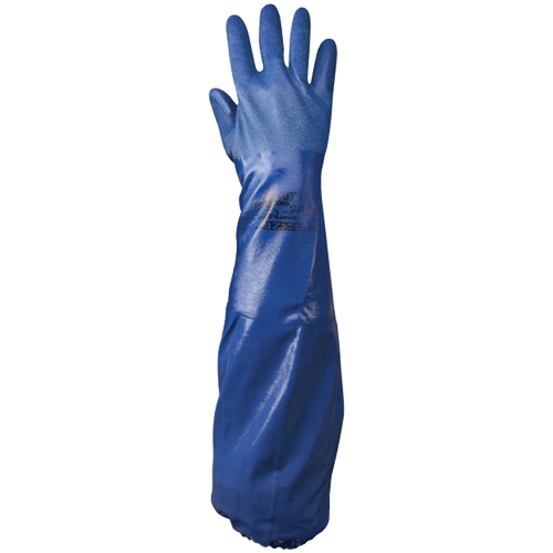 NSK26 Gloves, Size Medium/9, 26" L, Nitrile, Cotton Jersey Inner Lining, 48-mil Moffatt Supply & Specialties