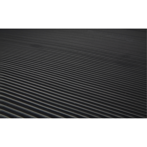 KleenSweep Mat No.391, Runner, 3' x 105' x 1/8", Black Moffatt Supply & Specialties
