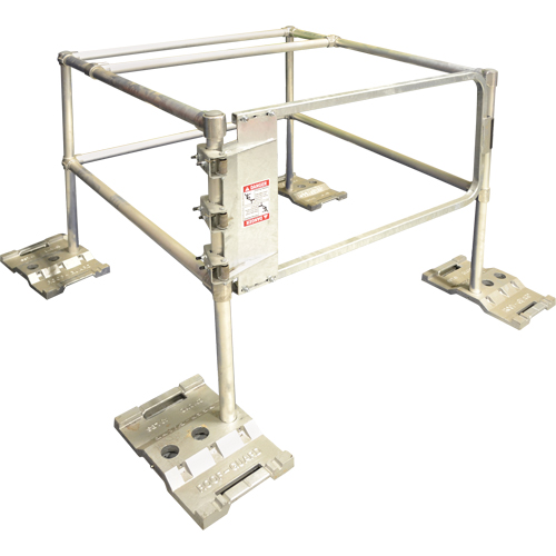 RoofGuard Classic System - Hatch Kit, Aluminum, 48" W x 48" L x 42" H Moffatt Supply & Specialties