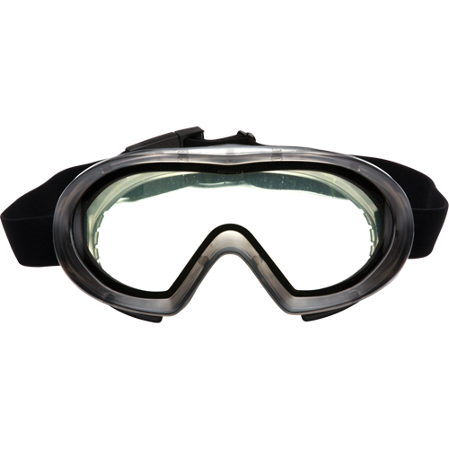 Lunettes &agrave; coques de s&eacute;curit&eacute; Capstone &agrave; lentille double, Lentille Transparent, Antibu&eacute;e/Anti-&eacute;gratignures, Ventilation Indirecte Moffatt Supply & Specialties