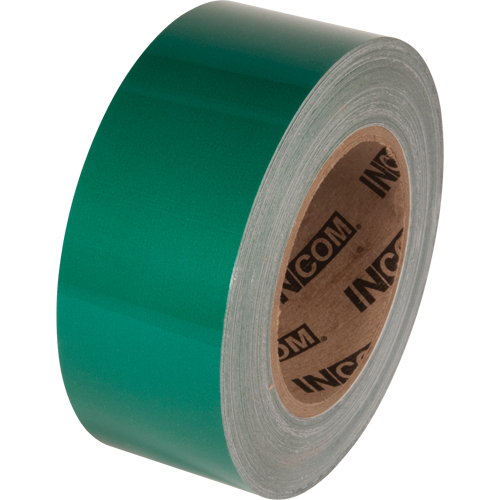 Tuff Mark&reg; Floor Marking Tape, 3" x 100', Polyester, Green Moffatt Supply & Specialties
