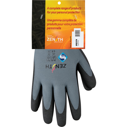 Gants enduits de premi&egrave;re qualit&eacute; ZX-30°, 9/Grand, R&ecirc;vetement PVC, Calibre 15, Enveloppe en Nylon Moffatt Supply & Specialties