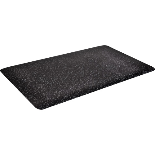 WD Foodmaster Anti-Microbial Mats, Smooth, 2' x 3' x 9/16", Black, Vinyl Foam Moffatt Supply & Specialties