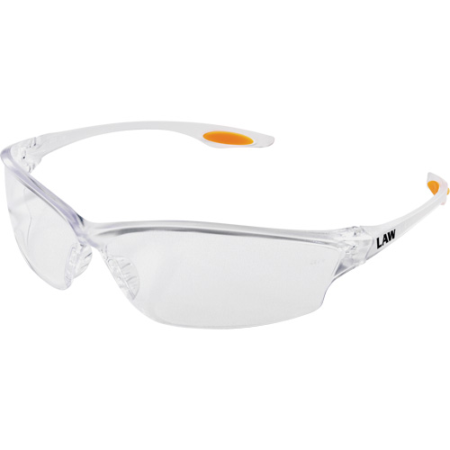 Lunettes de s&eacute;curit&eacute; Law 2, Lentille Transparent, ANSI Z87+ Moffatt Supply & Specialties