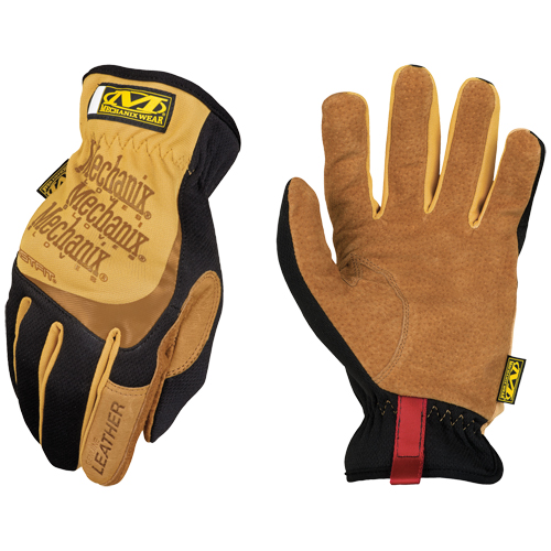 Gants Fastfit, Petit, Paume en Cuir fleur, Poignet &eacute;lastique Moffatt Supply & Specialties