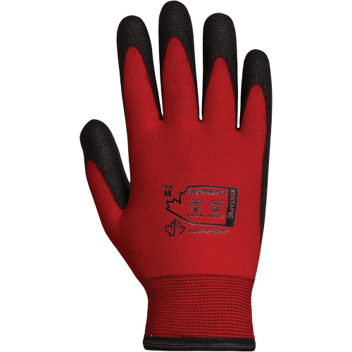 Gants doubl&eacute;s pour l'hiver Dexterity, 10/T-Grand, R&ecirc;vetement PVC, Calibre 15, Enveloppe en Nylon Moffatt Supply & Specialties