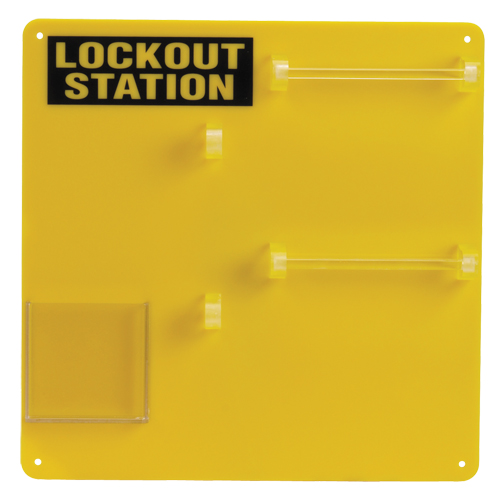 Station de verrouillage, Capacit&eacute; de 12, Cadenas Non compris Moffatt Supply & Specialties