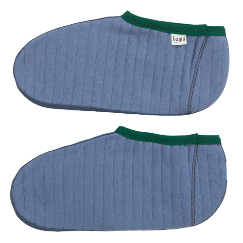 Chaussons pour bottes en caoutchouc, Hommes, T-Grand, Bleu/Vert, Coton/Molleton Moffatt Supply & Specialties