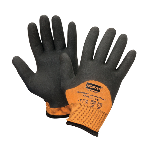 North&reg; Cold Grip Plus 5 Gloves, 10/X-Large, 15 Gauge, PVC Coated, ANSI/ISEA 105 Level 5 Moffatt Supply & Specialties