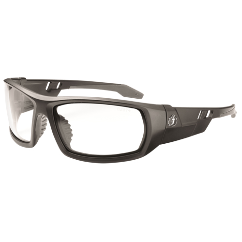 Skullerz&reg; Odin Safety Glasses, Clear Lens, Anti-Fog/Anti-Scratch, ANSI Z87+/Meets/Exceeds CSA Z94.3 Moffatt Supply & Specialties
