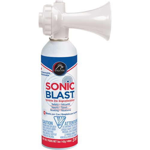 Sonic Blast Safety Horn with Plastic Trumpet Moffatt Supply & Specialties