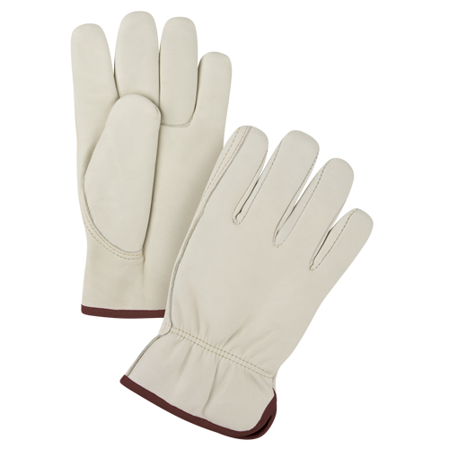 Premium Driver's Gloves, Large, Grain Cowhide Palm Moffatt Supply & Specialties
