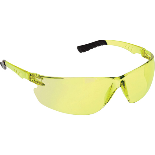 Lunettes de s&eacute;curit&eacute; Firebird Dynamic, Lentille Ambr&eacute;e, Anti-&eacute;gratignures/Antistatique, ANSI Z87+/R&eacute;pond ou surpasse la norme CSA Z94.3 Moffatt Supply & Specialties