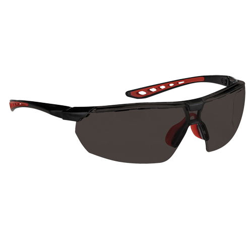 Lunettes de s&eacute;curit&eacute; s&eacute;rie Falcon Dynamic, Lentille Fum&eacute;e, Antibu&eacute;e, ANSI Z87+/R&eacute;pond ou surpasse la norme CSA Z94.3 Moffatt Supply & Specialties