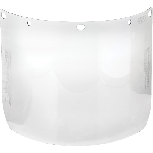 Visi&egrave;re pour &eacute;cran facial Dynamic, PETG, Teinte Transparent Moffatt Supply & Specialties