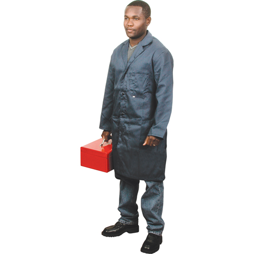 BLOUSES DE TRAVAIL, Poly-coton, Taille 42, Bleu marine Moffatt Supply & Specialties