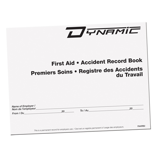 Dynamic Accident Record Book Moffatt Supply & Specialties