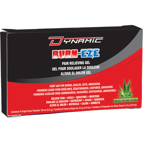 Gel Burn-Eze pour le soulagement de la douleur Dynamic, Gel, Classe 2 Moffatt Supply & Specialties