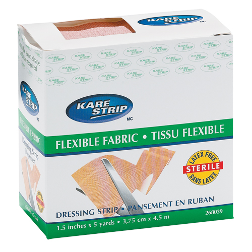 Dynamic Elastic Dressing Bandage, Rectangular/Square, 180", Fabric, Non-Sterile Moffatt Supply & Specialties