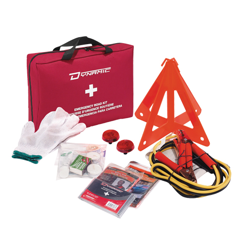 Trousse de premiers soins pour dangers extr&ecirc;mes de la route Dynamic, Dispositif m&eacute;dical Classe 1, Sac en nylon Moffatt Supply & Specialties