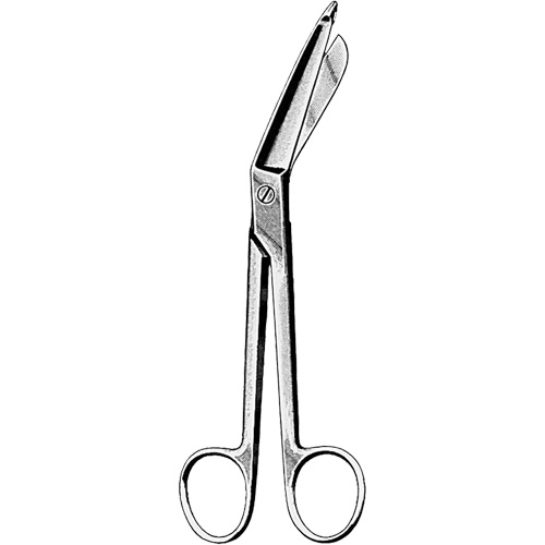 Dynamic Angled Lister Bandage Scissors Moffatt Supply & Specialties