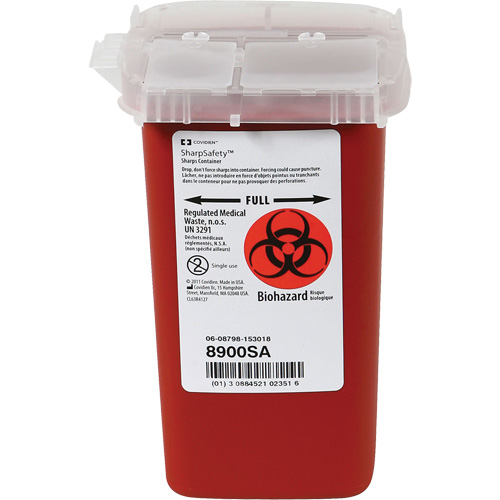 Dynamic Phlebotomy Sharps&reg; Container, 1 L Capacity Moffatt Supply & Specialties