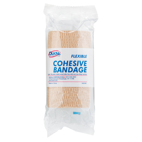 Dukal Bandage, Cut to Size L x 4" W, Class 1, Self-Adherent Moffatt Supply & Specialties