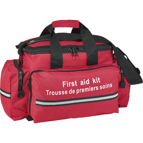 Trousse de premiers soins de trauma pour premier r&eacute;pondant Dynamic, Dispositif m&eacute;dical Classe 1, Sac en nylon Moffatt Supply & Specialties