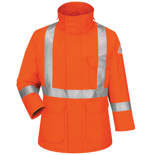 Parkas de luxe Excel FR Comfortouch, Petit, Orange Moffatt Supply & Specialties