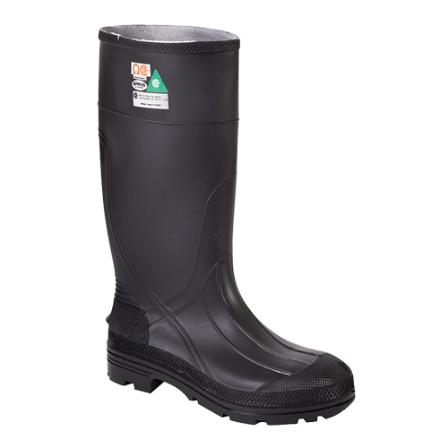 Bottes de s&eacute;curit&eacute; PRM II, PVC, Embout Acier, Pointure 7, Semelle R&eacute;sistant aux perforations Moffatt Supply & Specialties