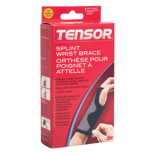 Tensor Wrist Brace, Neoprene, One Size Moffatt Supply & Specialties