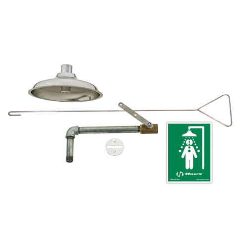 Douche de rinçage, Montage au plafond Moffatt Supply & Specialties