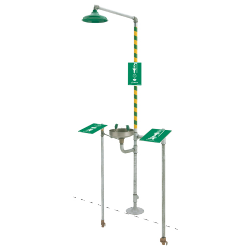 Freeze Protected Eyewash and Shower Moffatt Supply & Specialties