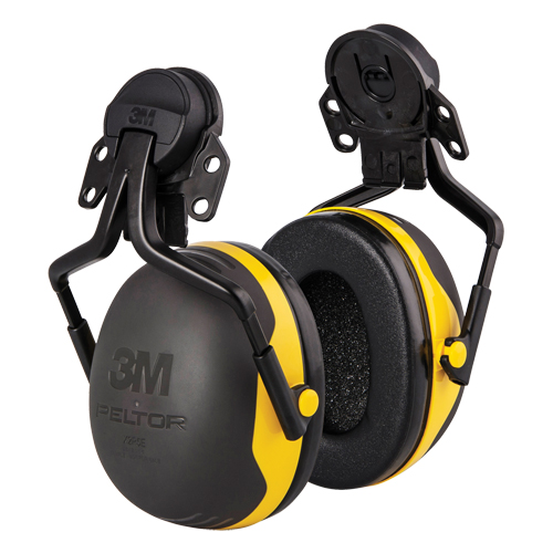 Peltor Electrically Insulated Earmuffs, Cap Mount, 24 NRR dB Moffatt Supply & Specialties