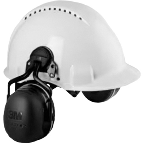 Peltor Electrically Insulated Earmuffs, Cap Mount, 31 NRR dB Moffatt Supply & Specialties