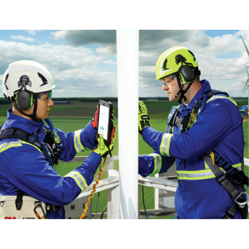 Peltor Electrically Insulated Earmuffs, Cap Mount, 31 NRR dB Moffatt Supply & Specialties