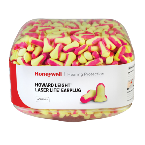 Howard Leight Laser Lite&reg; Earplugs, Bulk - Canister Moffatt Supply & Specialties