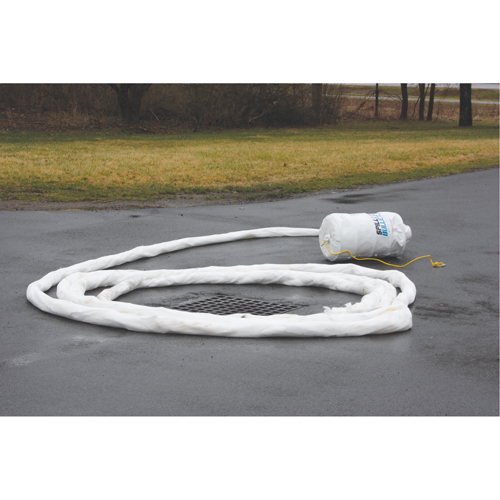 Spillver Bullet Boom, Oil Only, 100' L x 5" W, 28 gal. Absorbancy Moffatt Supply & Specialties