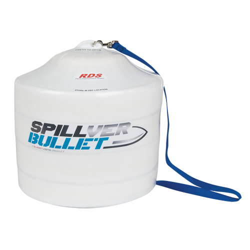 Spillver Bullet Hazmat Boom, Hazmat, 50' L x 5" W, 14 gal. Absorbancy Moffatt Supply & Specialties