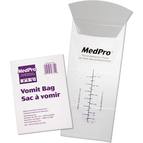 Sacs pour v&ocirc;missure Medpro Moffatt Supply & Specialties