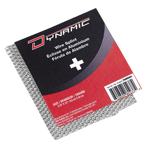 Dynamic Splints, Multipurpose, Aluminum Wire, 12", Class 1 Moffatt Supply & Specialties