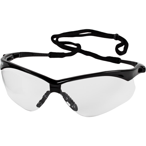 KleenGuard Nemesis Safety Glasses, Clear Lens, Anti-Scratch, ANSI Z87+/Meets/Exceeds CSA Z94.3 Moffatt Supply & Specialties